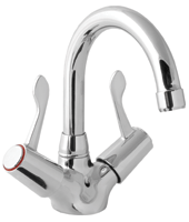 Lever Action Mono Basin Mixer With Swivel Spout 