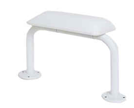 Backrest Rail and Pad White