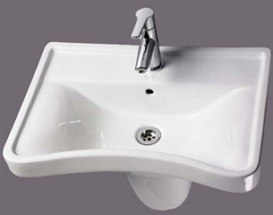 Ergonomic Concave Washbasin