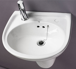 Washbasin 2 Tap Hole (500mm wide)  