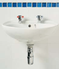 Wall Basin with Overflow 