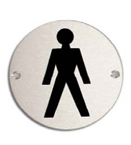 Gentlemen WC Sign