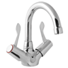 Lever Action Mono Basin Mixer With Swivel Spout 