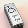 Push Pad With Login For Automatic Door Opener