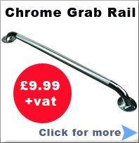 Chrome Grab Rail